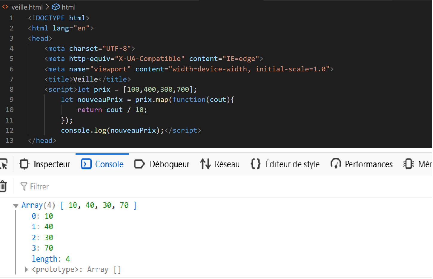 difference between .forEach(), .map(), .filter(). Concepteur